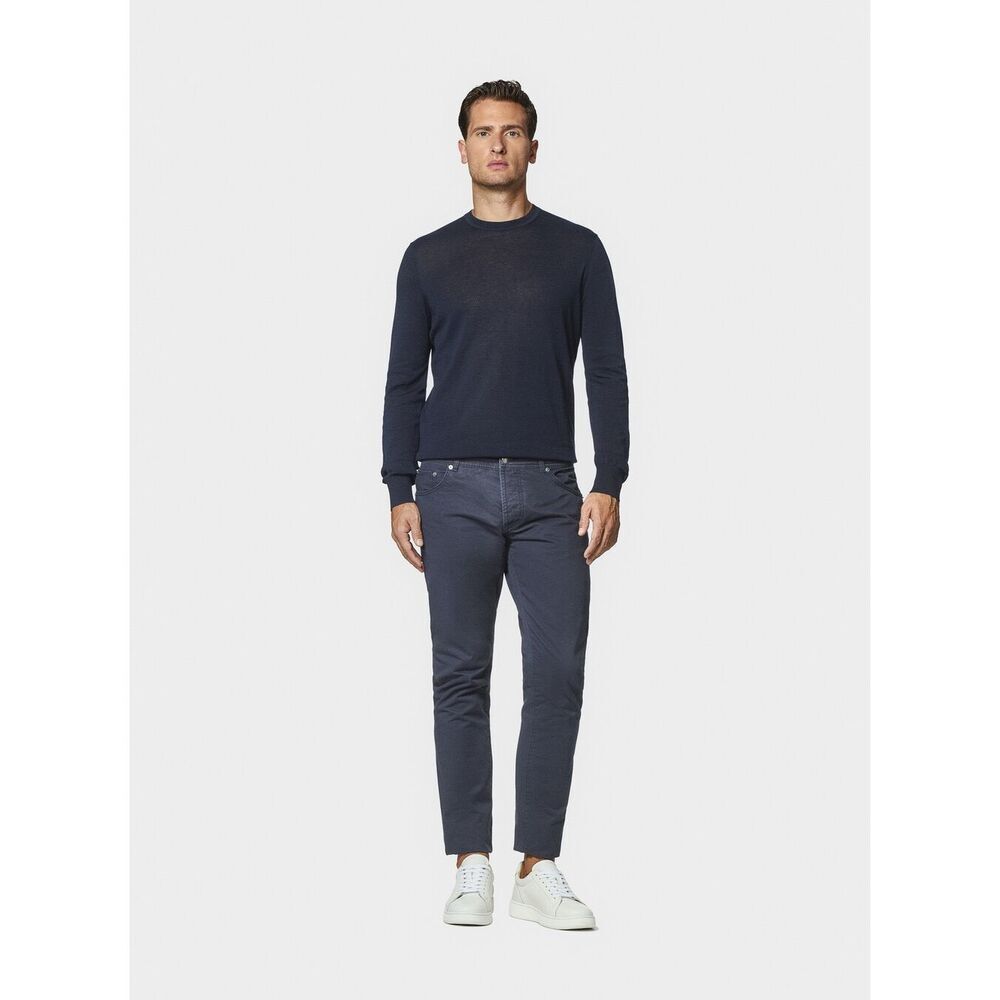 ✨Gutteridge Men’s Cotton Twill 5-pocket Navy Sz 34 Trousers Pants✨